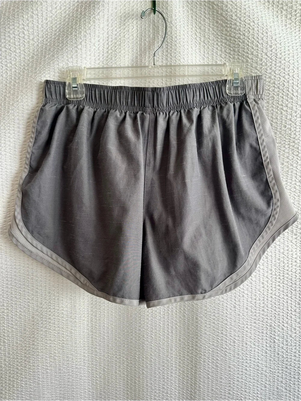 Nike Dri-FIT Tempo Running Shorts Gray Lined Athletic Gym Shorts Size: Large